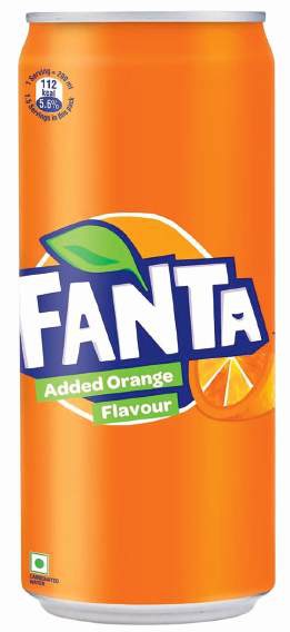 FANTA ORANGE 0,33л напиток безалкогольный газированный банка УЗКАЯ 24шт