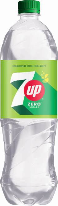 7 UP 1,5л ZERO напиток безалкогольный газированный *6шт бутылка ПЭТ