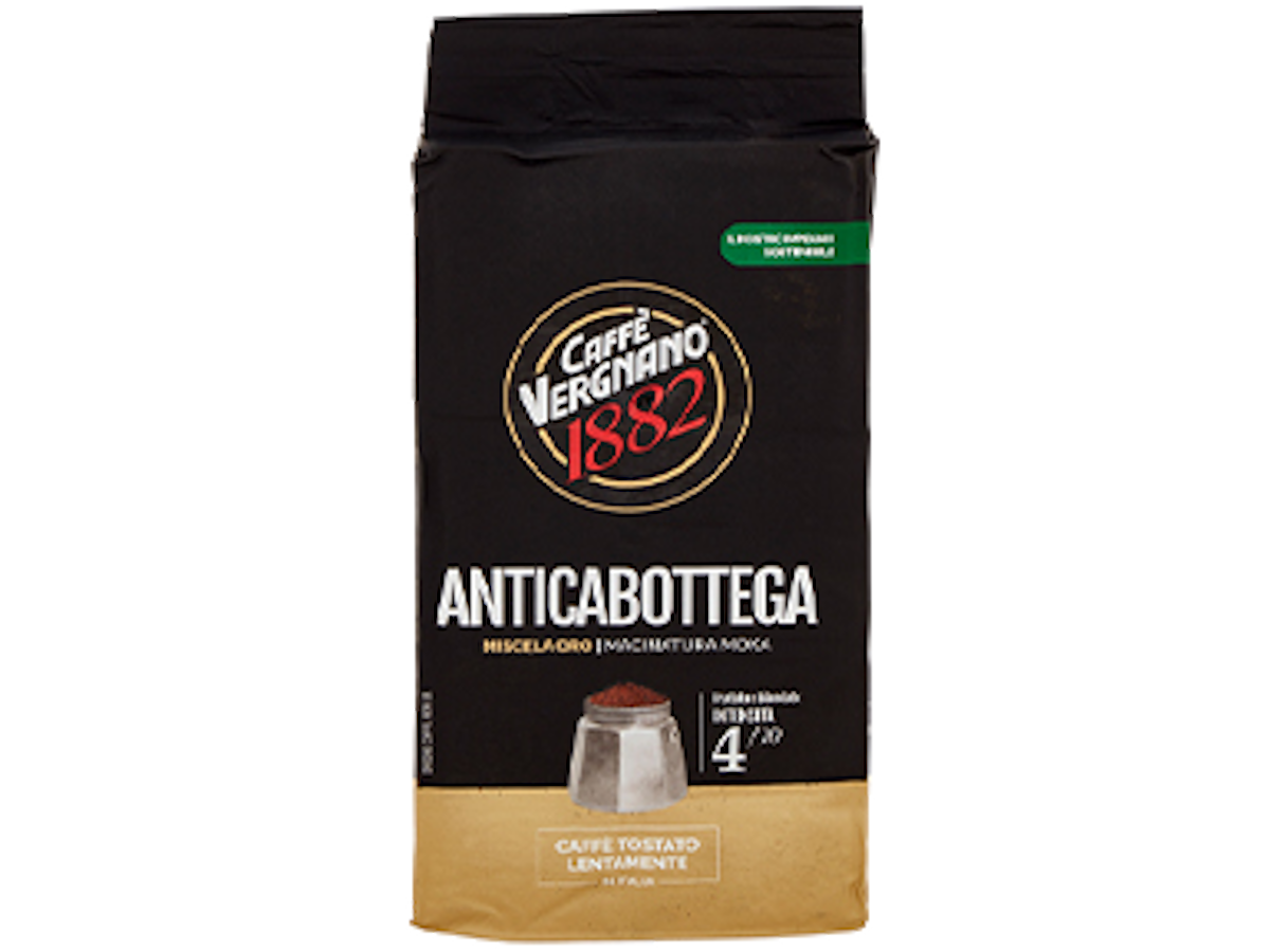 Кофе Vergnano ANTICA BOTTEGA молотый 