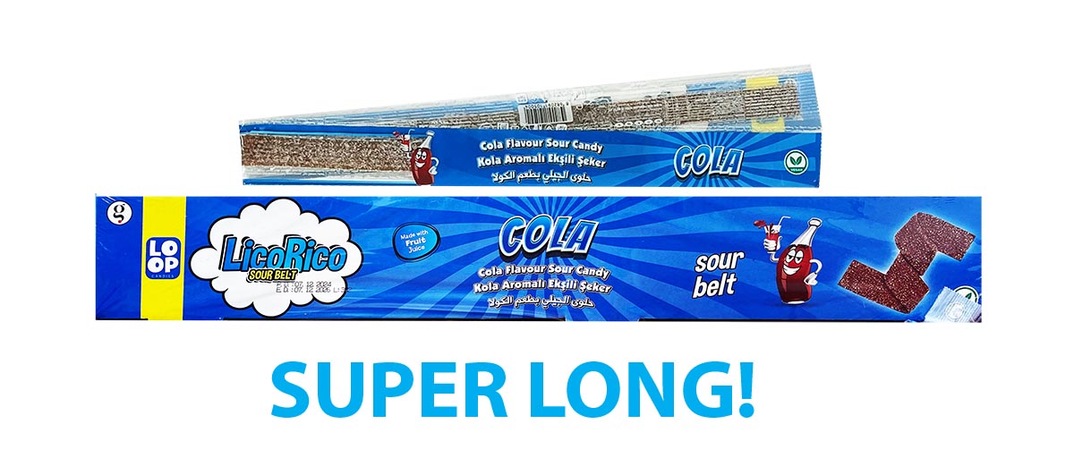 Мармелад 15г. Belt Lico Rico cola 54шт