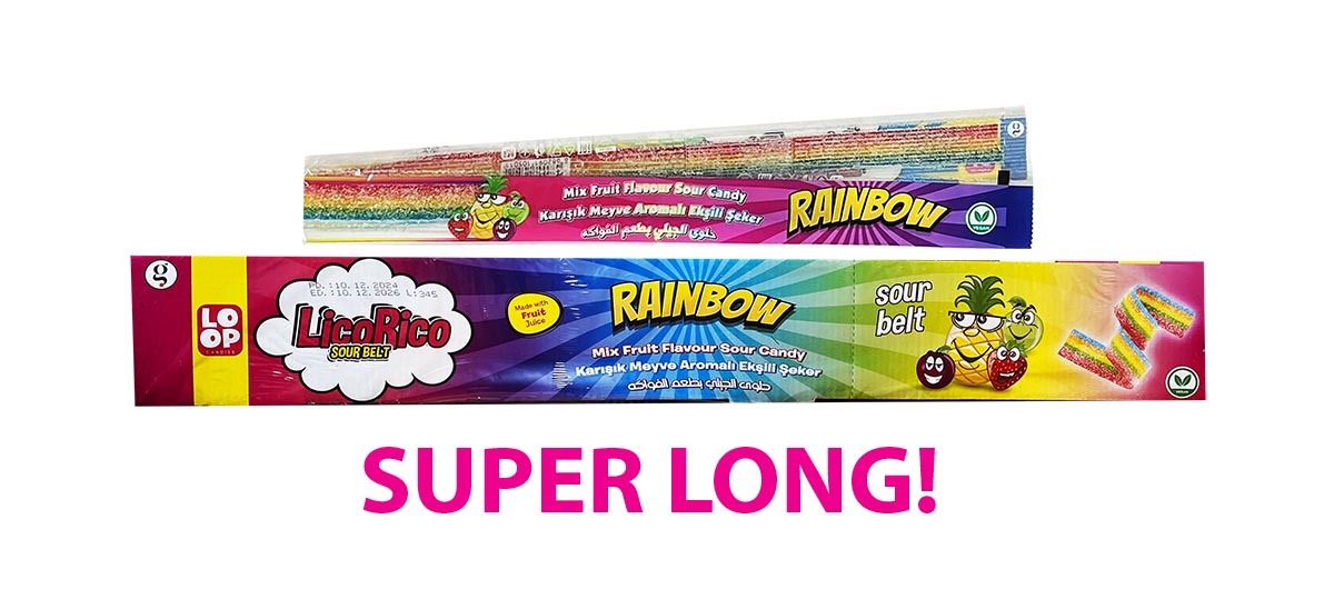 Мармелад 15г. Belt Lico Rico rainbow 54шт