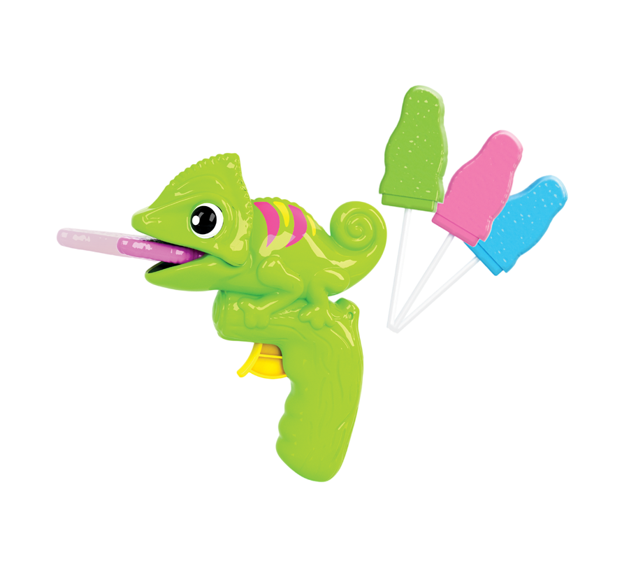 Леденец в пистолете Chameleon Gun Pop 12шт Johny Bee