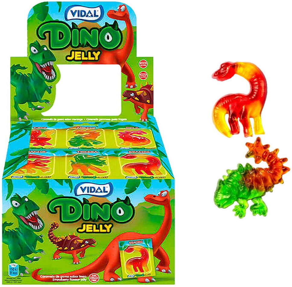 Мармелад VIDAL Dino Jelly 11гр