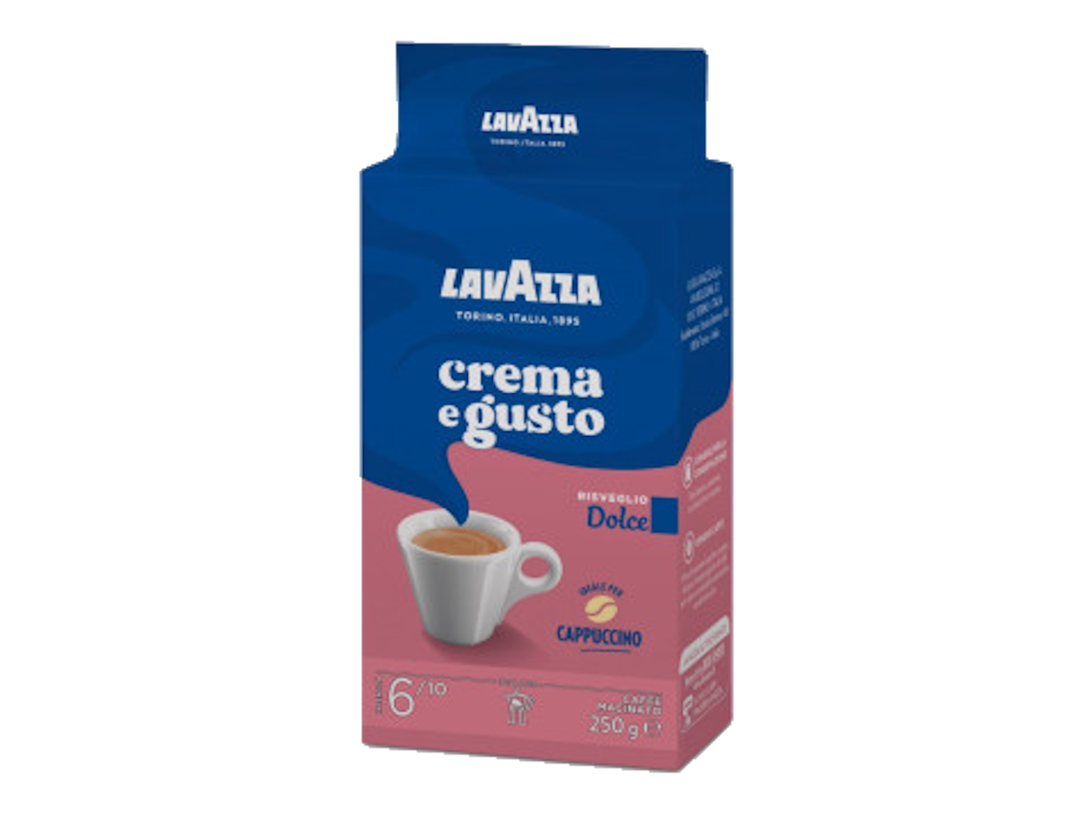LAVAZZA 250г CREMA E GUSTO DOLCE/DELICATO 