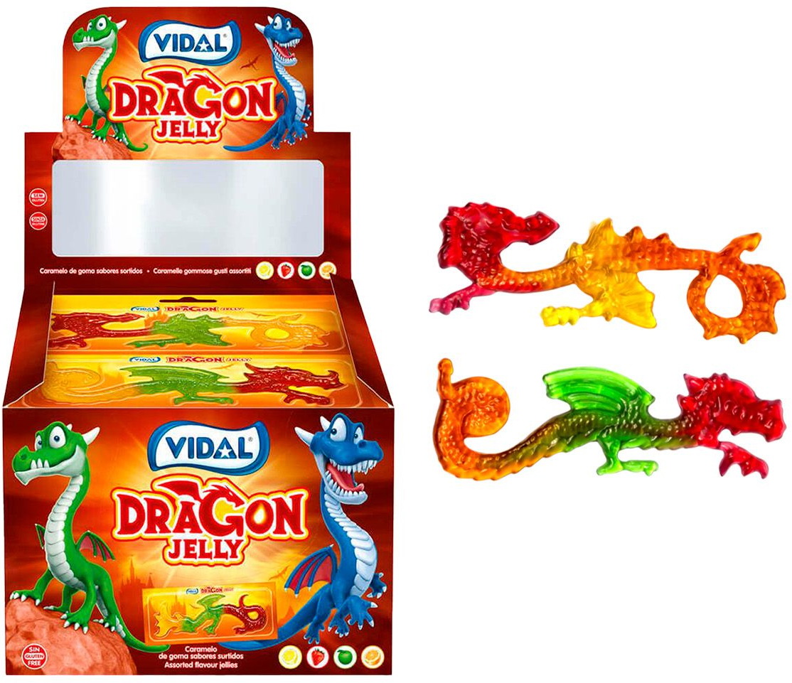 Мармелад VIDAL Dragon Jelly 33г