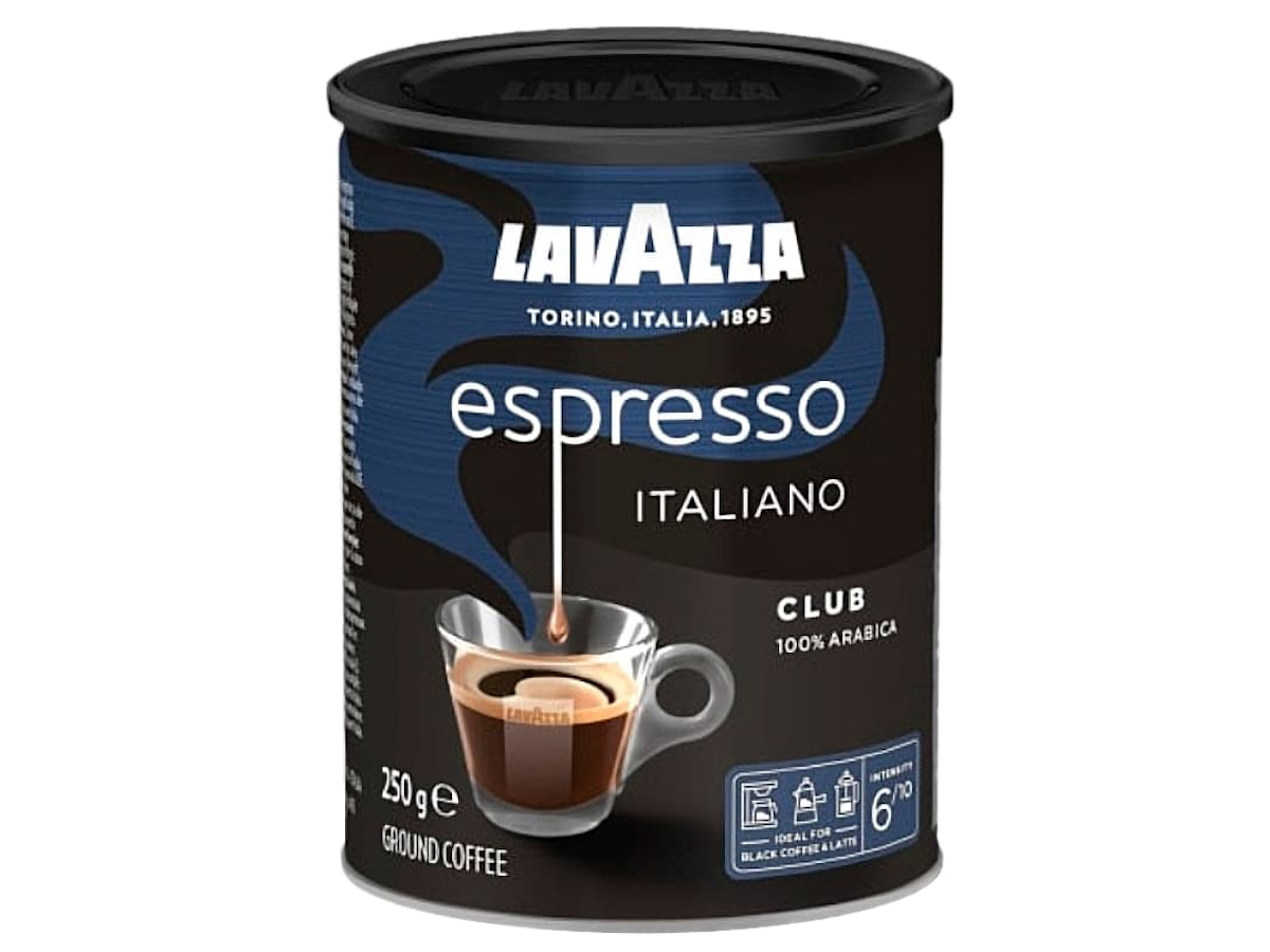 Кофе LAVAZZA CLUB молотый, мет.банка 250г 