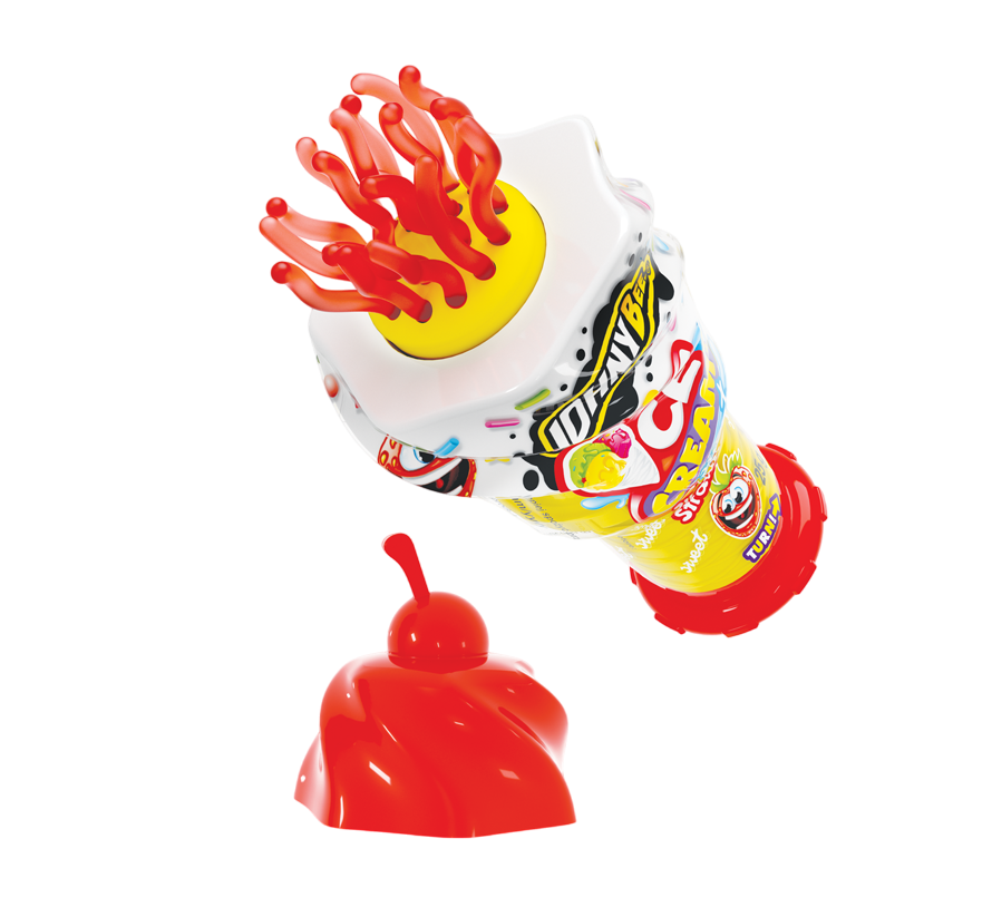 Жидкая конфета Гель Мороженое (Ice cream gel) Johny Bee 12 шт