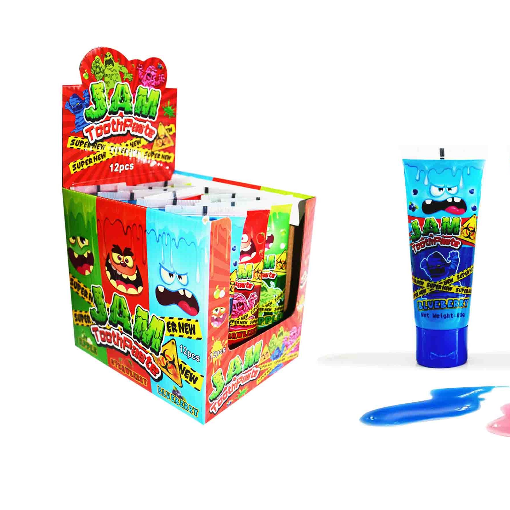 Жидкая карамель-гель Jam toothpaste 15*12*80г