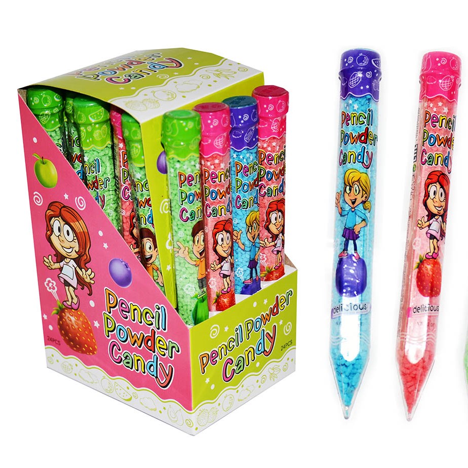 Шипучка Карандаш (Pencil Powder Candy) 24*12gr