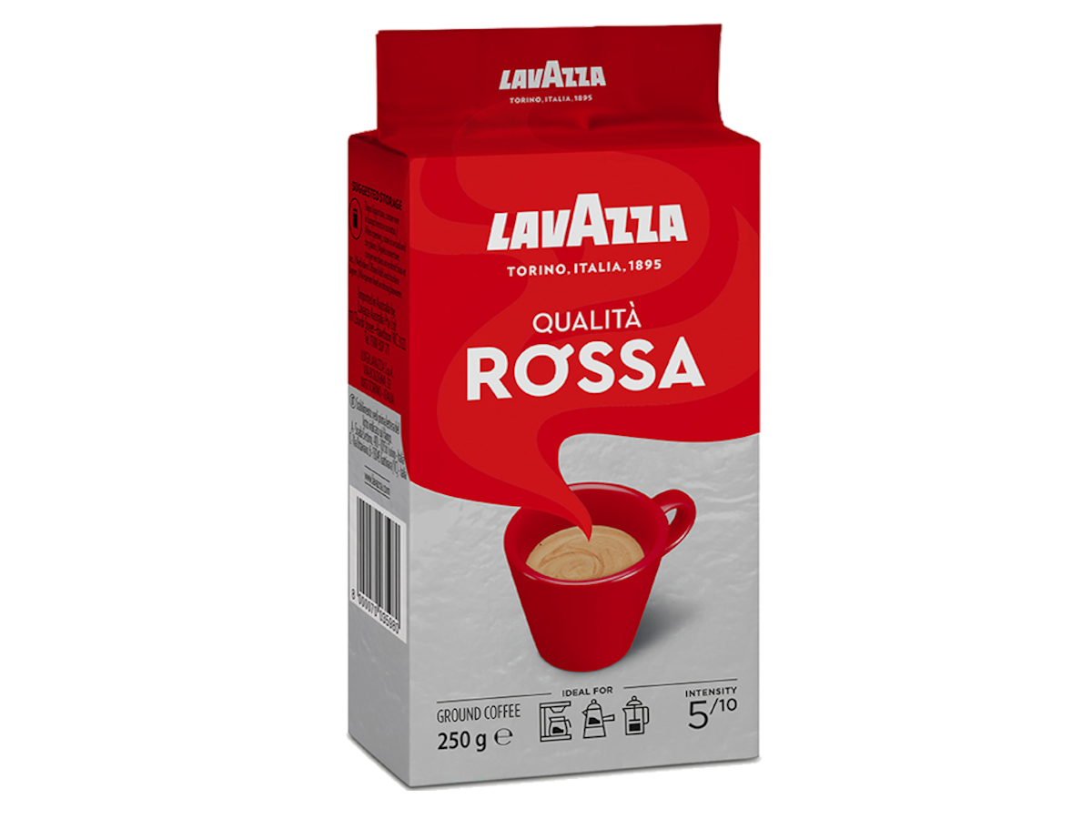 Кофе LAVAZZA QUALITA ROSSA молотый 250г