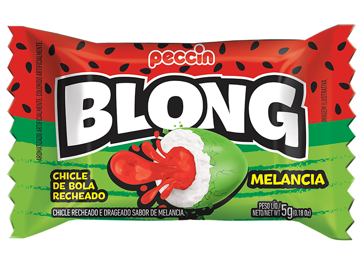 Ж. резинка Blong Watermelon (Арбуз) 40шт