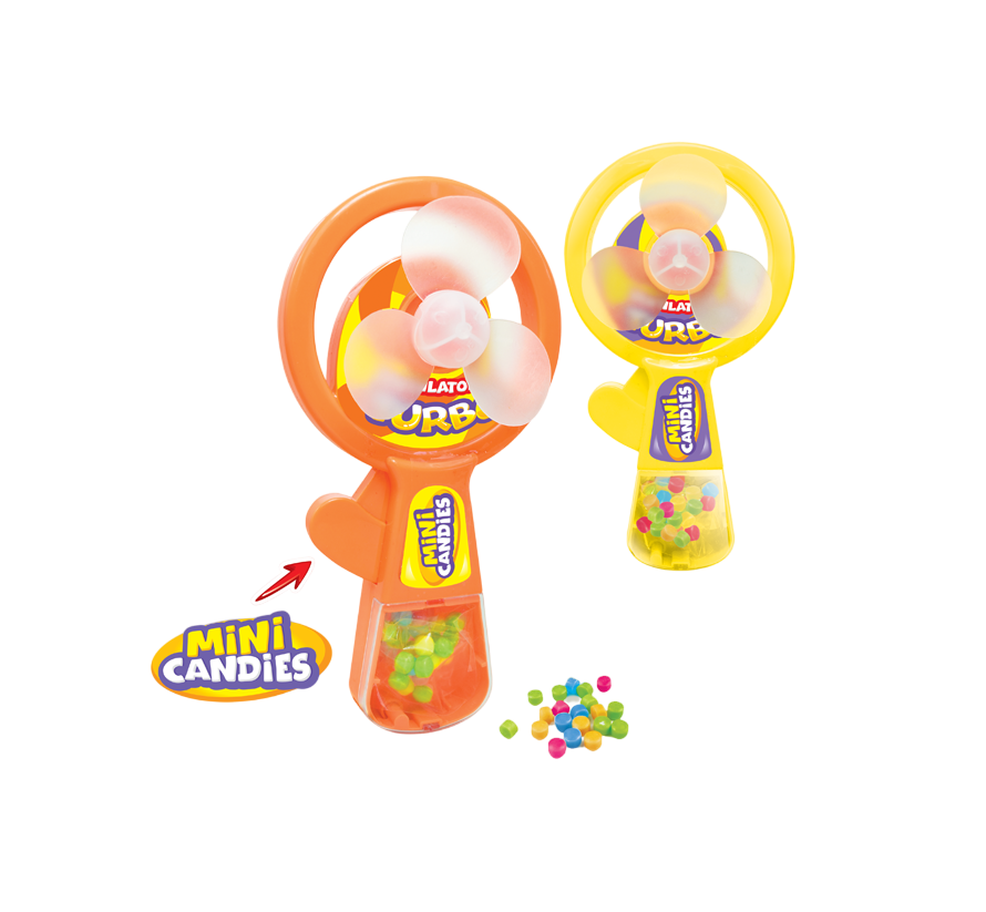 Драже сахарное с игрушкой Вентилятор Ventilator Turbo12шт, Johny Bee,