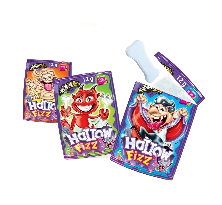 Драже Косточка с пудрой HALLOW FIZZ Johny Bee 100 шт