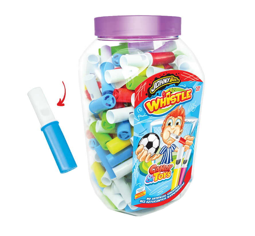 Драже Свисток Whistle Johny Bee 125 шт
