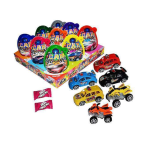 Игрушка с леденцами Машинка в яйце 9 Small Car Eggs 8*9шт*10гр
