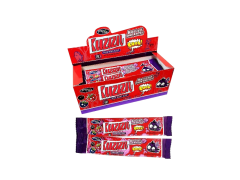 Жевательная конфета Zombie/Kuziziu chews sour berry blast кислый Ягодный микс 24шт*20гр
