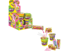 Мармелад+декстрозное драже+гель+шипучка Candy Noodle Cup 12шт, Johny Bee Мармелад+декстрозное драже+гель+шипучка Candy Noodle Cup 12шт, Johny Bee