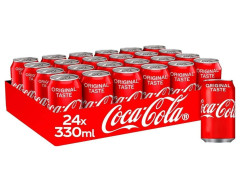 COCA COLA 0,33л напиток безалкогольный газированный жб банка 24шт IRAQ