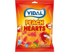 VIDAL Мармелад 90г Персиковые сердечки (Peach Hearts) 14шт VIDAL Мармелад 90г Персиковые сердечки (Peach Hearts) 14шт