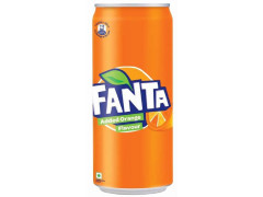 FANTA ORANGE 0,33л напиток безалкогольный газированный банка УЗКАЯ 24шт