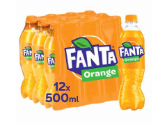 FANTA ORANGE 0,5л напиток безалкогольный газированный ПЭТ 12шт