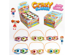 Мармелад 15г. Crazy glasses jelly 12*24шт