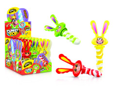 Леденец крутящийся Donkey pop Johny Bee 16 шт