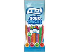 VIDAL Мармелад STIXI 90г 4Х4 Карандаш 4вкуса/4цвета (SоurPencils) 14шт VEGAN VIDAL Мармелад STIXI 90г 4Х4 Карандаш 4вкуса/4цвета (SоurPencils) 14шт VEGAN