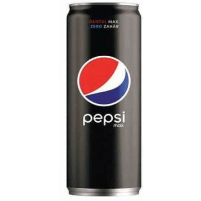 PEPSI MAX 0.33л напиток безалкогольный газированный *24шт банка жб (2223)