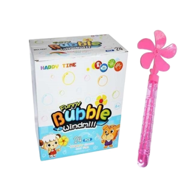Мыльные пузыри Bubble stick (windmill) 24 шт (6028)