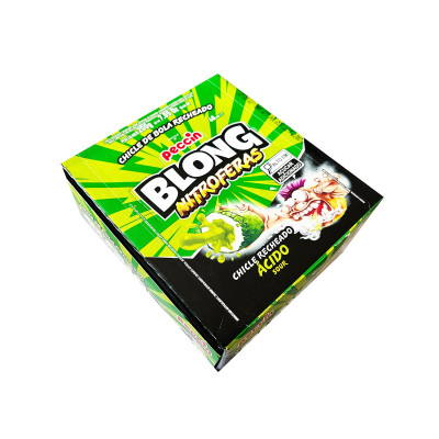Ж. резинка Blong Nitrofeas Acido Sour 40шт