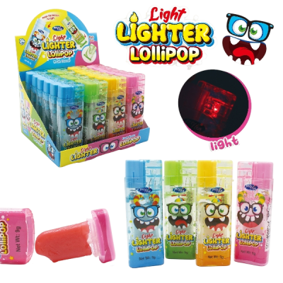 Леденцы Light Lighter lollipop 8*24*9гр