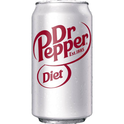 Dr.Pepper DIET 0,33л напиток газированный, ал.банка 24 шт.
