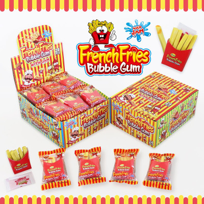Ж.резинка French Fries bubble gum 12*24*25гр.