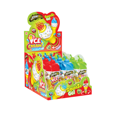 Жидкая конфета Гель Мороженое (Ice cream gel) Johny Bee 12 шт