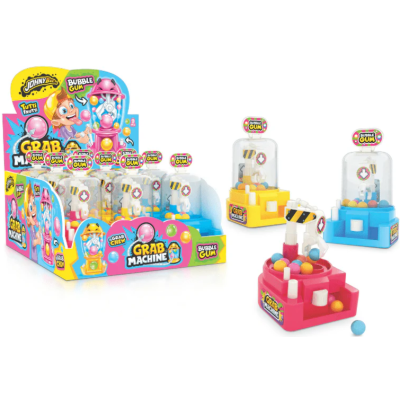 Игрушка Хваталка с жевательной резинкой внутри (Grab Machine), 9шт Johny Bee