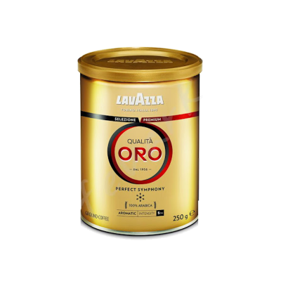  LAVAZZA QUALITA ORO молотый мет. банка 250г 