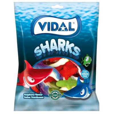 Мармелад VIDAL 90г Акулы