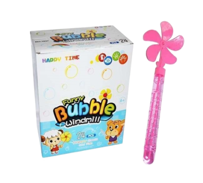 Мыльные пузыри Bubble stick (windmill) 24 шт (6028)