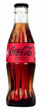 COCA COLA 0,25л ZERO напиток безалкогольный газированный бутылка стекло 24шт IRAQ