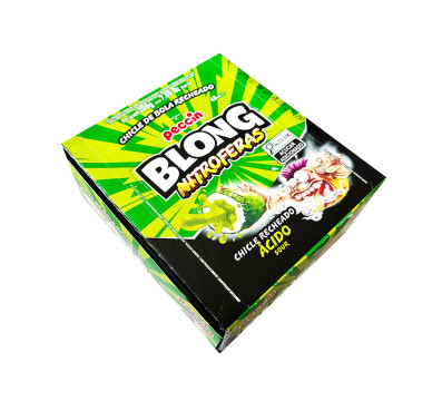 Ж. резинка Blong Nitrofeas Acido Sour 40шт