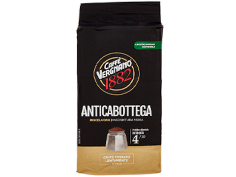 Кофе Vergnano ANTICA BOTTEGA молотый 