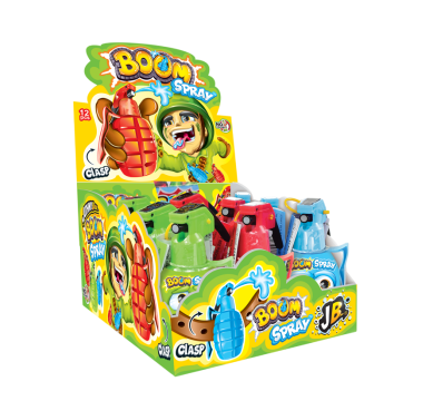 Жидкая конфета Граната Cпрей (Boom spray) Johny Bee 12шт