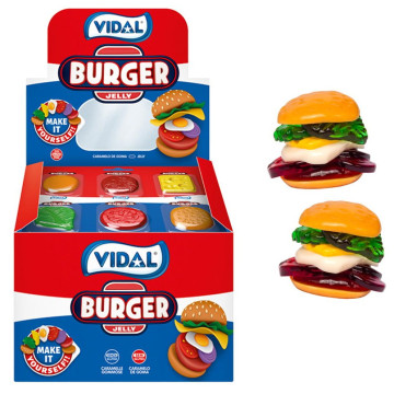 Мармелад VIDAL Burger Jelly Бургер 66 гр