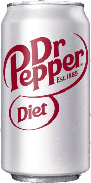 Dr.Pepper DIET 0,33л напиток газированный, ал.банка 24 шт.