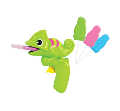 Леденец в пистолете Chameleon Gun Pop 12шт Johny Bee