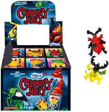 Мармелад VIDAL Creepy Jelly 11гр