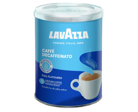 Кофе LAVAZZA DEK молотый, без кофеина 250г 