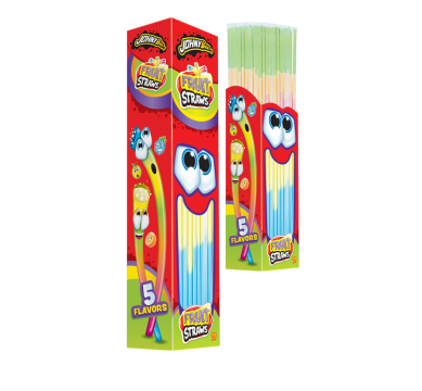 Шипучка в трубочке Fruit Starws фруктовая Johny Bee 150 шт