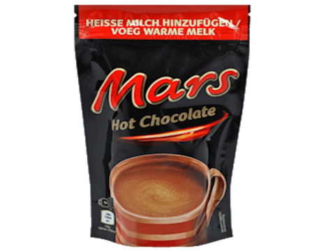 Горячий шоколад Mars 140г, пакет